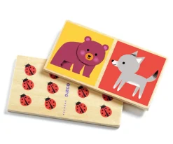 Online Juegos Domino Wood Niños Juguetes Para Niños De 18 Meses|Juegos De Mesa