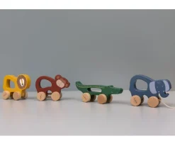 Clearance Juguete Arrastre Mrs. Elephant Niños Juguetes Para Niños De Un Año|Juguetes Para Niños De 18 Meses