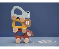 Juguetes Para Niños De Un Año^Trixie Juguete Arrastre Mrs. Rabbit