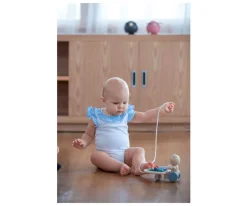 Juguetes Para Niños De 18 Meses^Plan Toys Juguete Arrastre Oso Musical