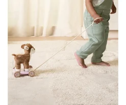 Hot Juguete de Arrastre Peluche Ciervo Fairy Garden Niños Juguetes Para Niños De Un Año|Juguetes Para Niños De 18 Meses