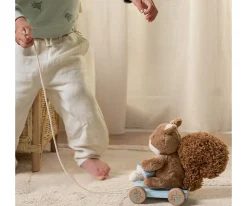 Juguete de Arrastre Peluche Ardilla Forest Friends Niños Juguetes Para Niños De Un Año|Juguetes Para Niños De 18 Meses