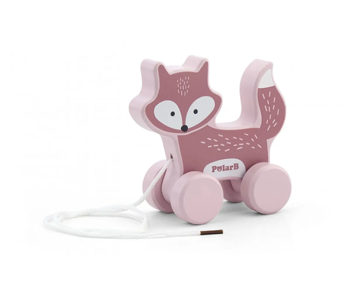 Juguetes Para Niños De 18 Meses^Polar B Juguete de Arrastre Zorro