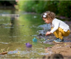 Outlet Juguete Playa Barquito Violeta Niños Juguetes Para Niños De Un Año|Juguetes Para Niños De 18 Meses