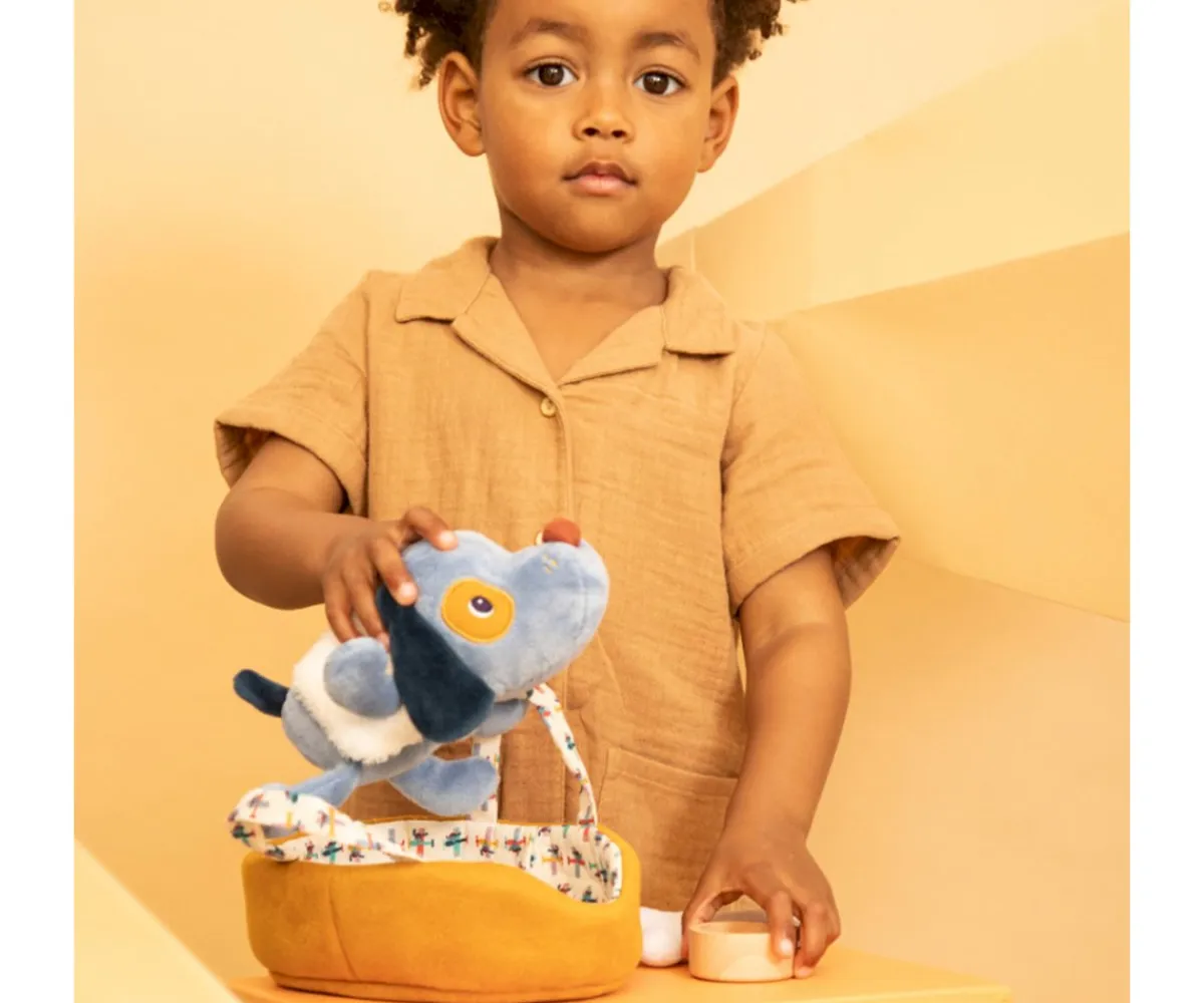 Hot Jules El Perro y su Cesta Niños Juguetes Para Niños De Un Año|Juguetes Para Niños De 18 Meses