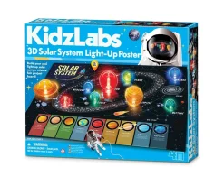 Best Kidzlabs Póster 3D Sistema Solar Niños Juguetes Niños 7 Años|Juguetes Niños 4 Años