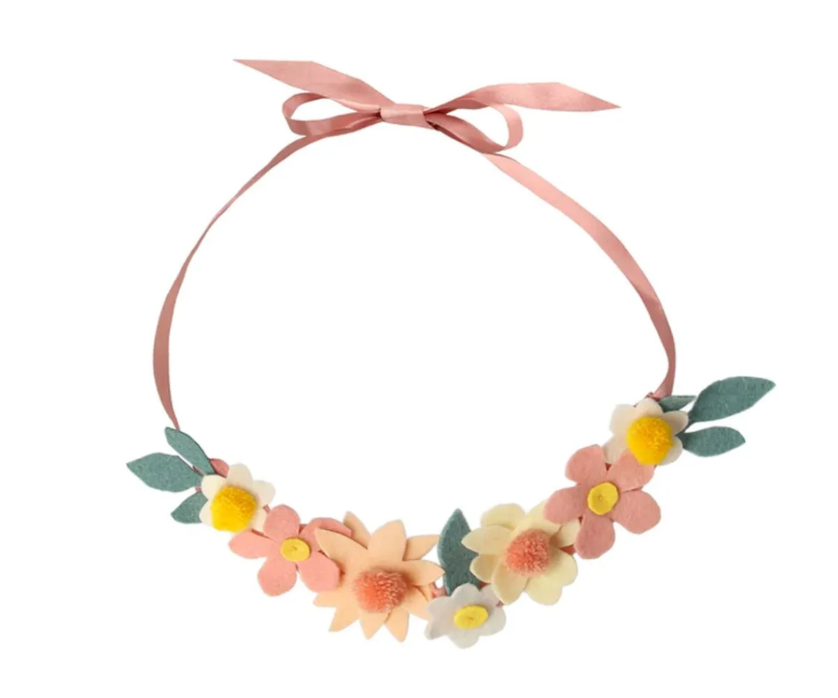 Manualidades Para Niños^Meri Meri Kit Corona y Varita Flores