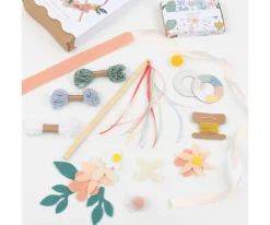 Manualidades Para Niños^Meri Meri Kit Corona y Varita Flores