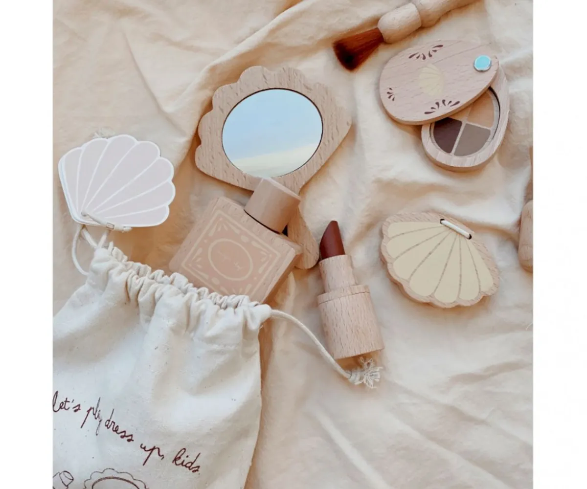 Outlet Kit de Belleza en Madera Niños Juguetes Montessori|Juguetes Niños 3 Años