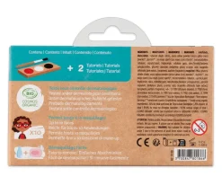 Pintura De Uñas, Brillos Y Tattoos^Namaki Kit de Maquillaje Pirata y Mariquita