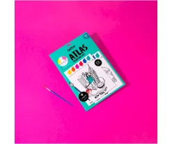 Manualidades Para Niños^Omy Kit de Pintura Atlas