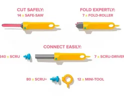 Kit Invent 360 piezas Niños Juguetes Niños 8 Años|Juguetes Niños 7 Años