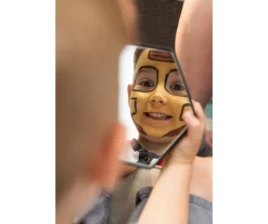 Pintura De Uñas, Brillos Y Tattoos^Namaki Kit Maquillaje Ninja y Superhéroe