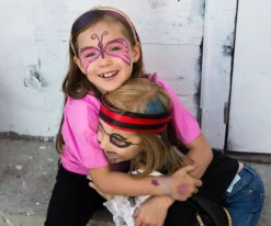 Pintura De Uñas, Brillos Y Tattoos^Namaki Kit Maquillaje Rainbow