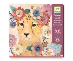 Manualidades Para Niños^Djeco Kit Tablero en 3D Cuadros