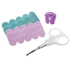 Aseo Bebé Y Niños^Baby Nails Kit Tijeras + Lima de Uñas + 20 Recambios para Bebé