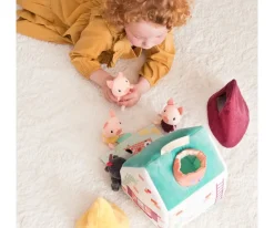 Juguetes Para Niños De 18 Meses^Lilliputiens La Casa del Lobo y Los 3 Cerditos