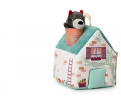 Juguetes Para Niños De 18 Meses^Lilliputiens La Casa del Lobo y Los 3 Cerditos