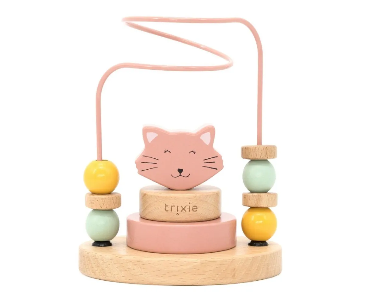 Juguetes Para Niños De 18 Meses^Trixie Laberinto Cuentas Mr. Cat