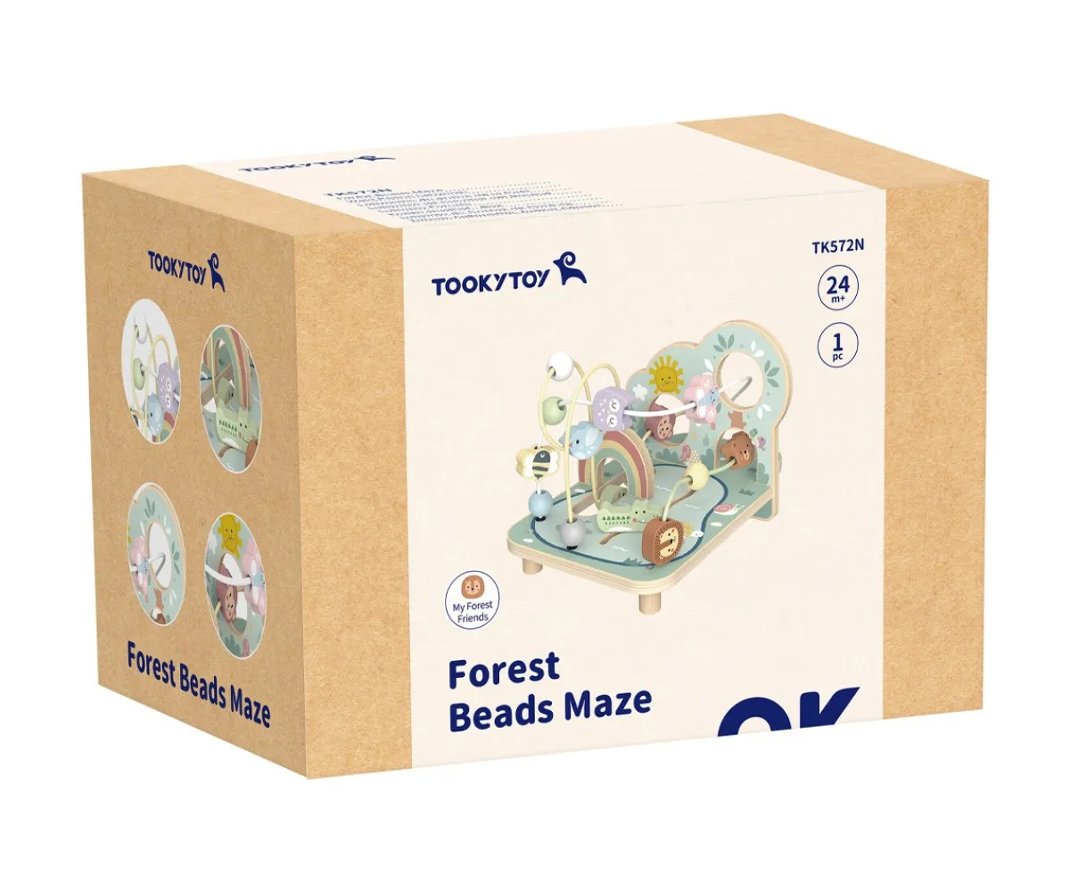 Juguetes Niños 4 Años^Así Toys Laberinto de Cuentas Forest