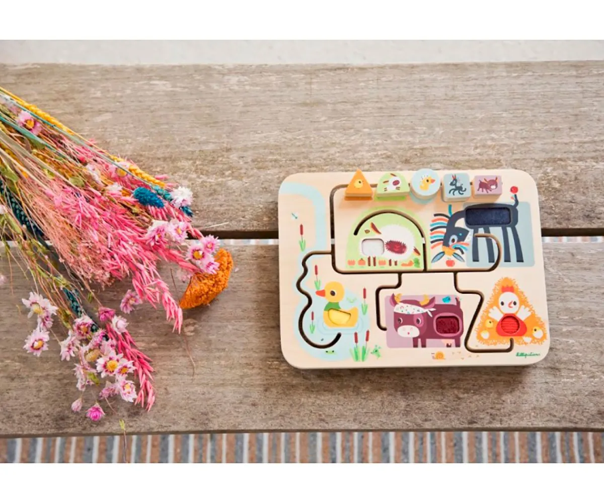 Laberinto Sensorial Granja Niños Juguetes Para Niños De 18 Meses|Juguetes Para Niños De Un Año