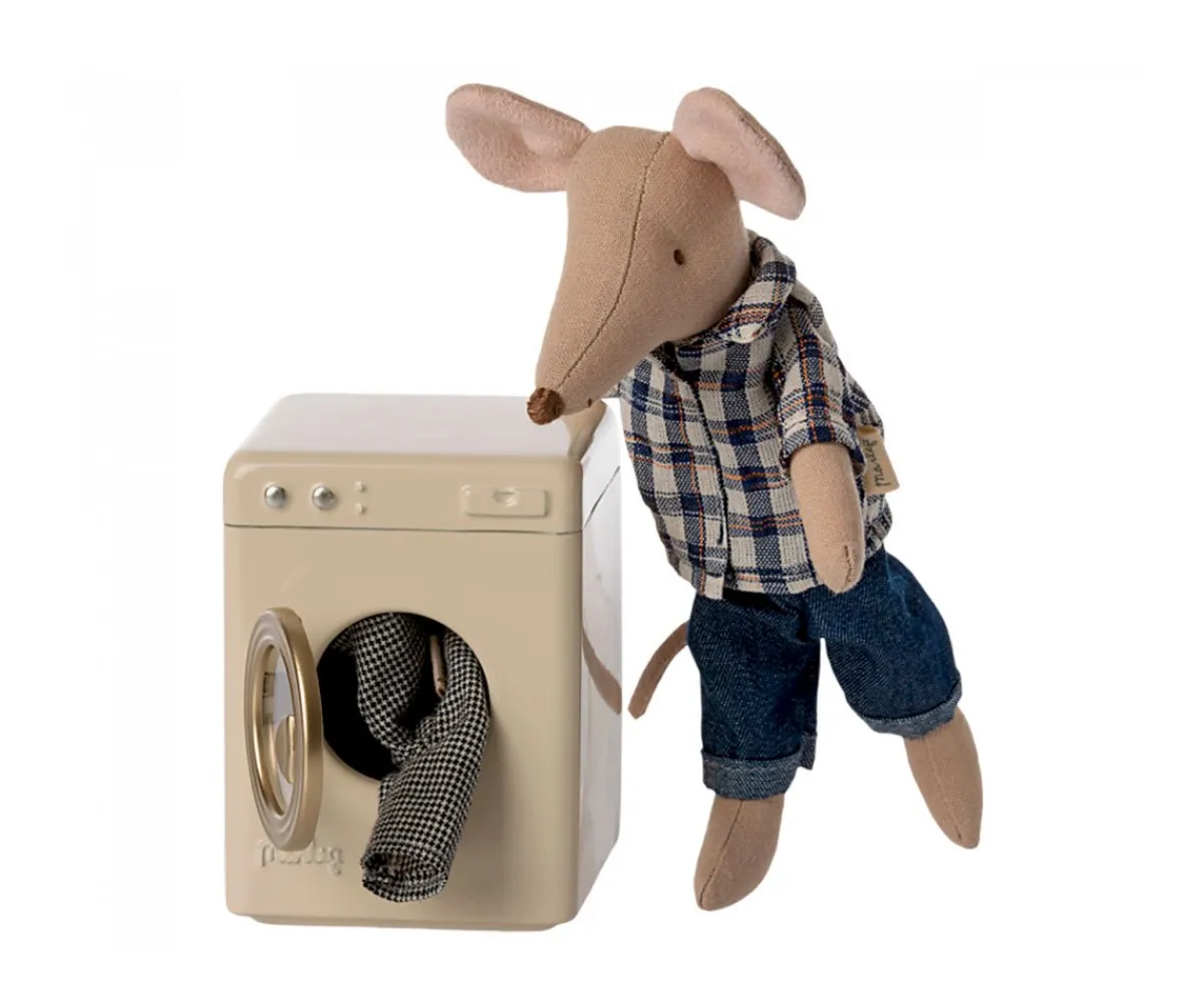 Casa De Muñecas De Madera^Maileg Lavadora