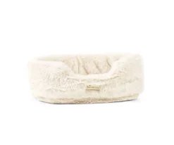 Peluches^Minikane Les Minis Kanaï Perro de Peluche Loki con Collar y Cesta de Piel Sintética