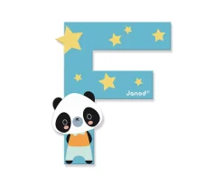 Decoración Pared Infantil^Janod Letra Madera Pure F