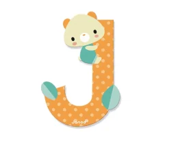 Decoración Pared Infantil^Janod Letra Madera Pure J