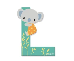 Decoración Pared Infantil^Janod Letra Madera Pure L