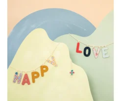 Decoración Pared Infantil^Lilliputiens Letra Tela Fosforescente P