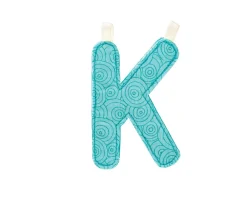 Decoración Pared Infantil^Lilliputiens Letra Tela K