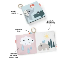 Clearance Libro Blando Actividades Deer Friends Niños Juguetes Bebé 6 Meses|Juguetes Para Niños De Un Año