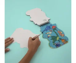 Sale Libro de Actividades con Pegatinas Dino Niños Juguetes Niños 4 Años|Manualidades Para Niños