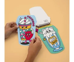 Online Libro de Pegatinas por Números Bubble Tea Niños Juguetes De Viaje|Juguetes Niños 6 Años