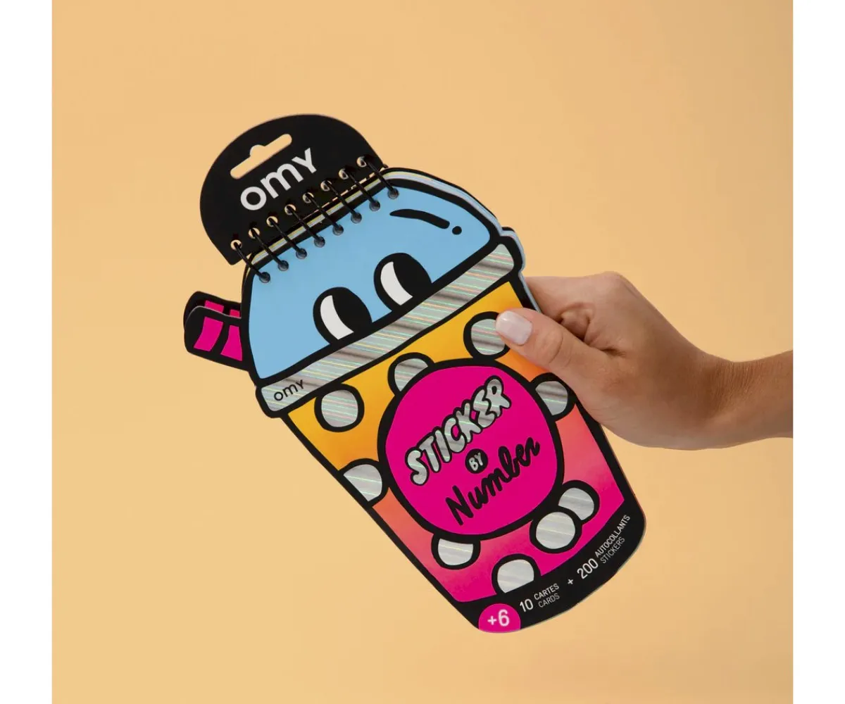 Online Libro de Pegatinas por Números Bubble Tea Niños Juguetes De Viaje|Juguetes Niños 6 Años