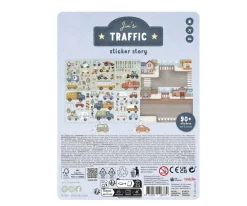 Manualidades Para Niños^Little Dutch Libro de Pegatinas Reutilizables Jim y Vehículos