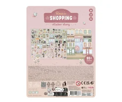 Manualidades Para Niños^Little Dutch Libro de Pegatinas Reutilizables Rosa y sus Amigos