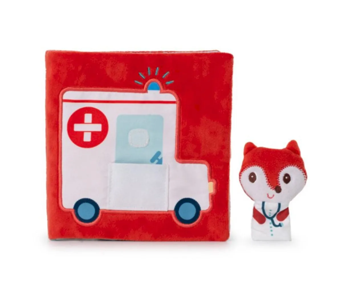 Juguetes Para Niños De 18 Meses^Lilliputiens Libro de Tela Doctora Alice