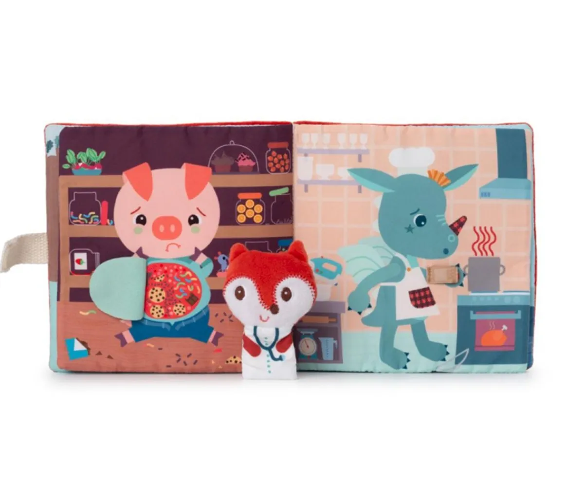 Juguetes Para Niños De 18 Meses^Lilliputiens Libro de Tela Doctora Alice