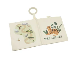 Sale Libro de Tela y Texturas Animales Salvajes Niños Juguetes Bebé 6 Meses|Juguetes Para Recién Nacidos