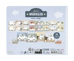 Manualidades Para Niños^Little Dutch Libro Mágico Vehículos con Jim