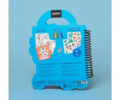 Discount Libro con Pinturas y Pegatinas Dinos Niños Manualidades Para Niños|Juguetes Niños 5 Años