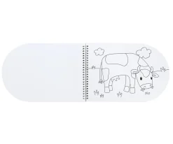 Manualidades Para Niños^Little Dutch Libro para Colorear con Acuarelas Little Farm