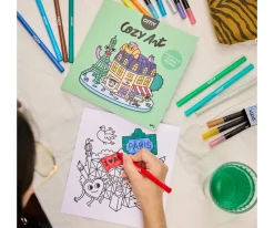 Manualidades Para Niños^Omy Libro para Colorear Cozy Art Paris