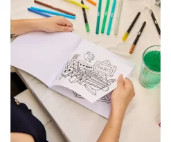 Manualidades Para Niños^Omy Libro para Colorear Cozy Art Paris