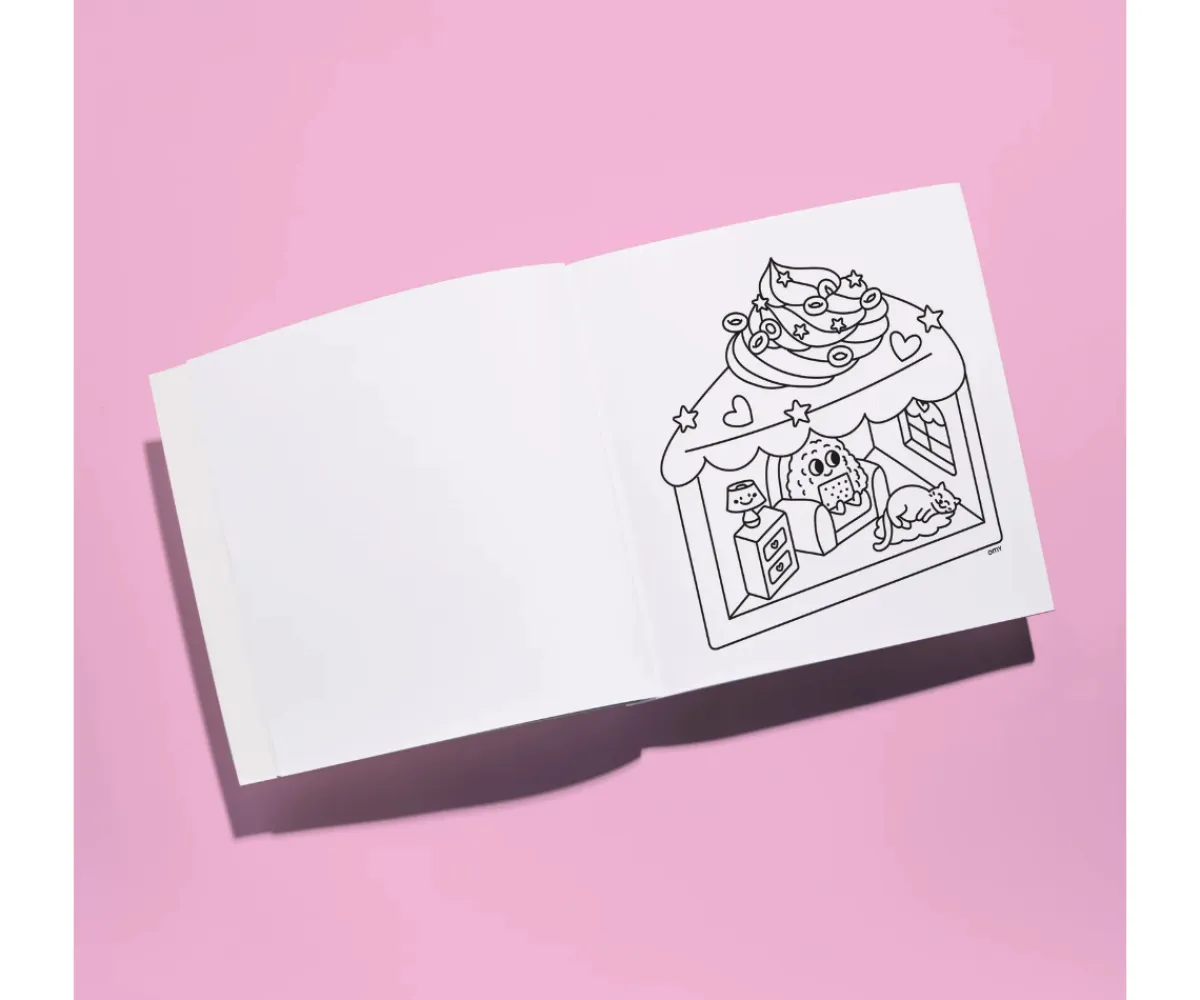 Manualidades Para Niños^Omy Libro para Colorear Cozy Art Kawai