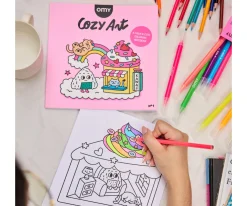 Manualidades Para Niños^Omy Libro para Colorear Cozy Art Kawai