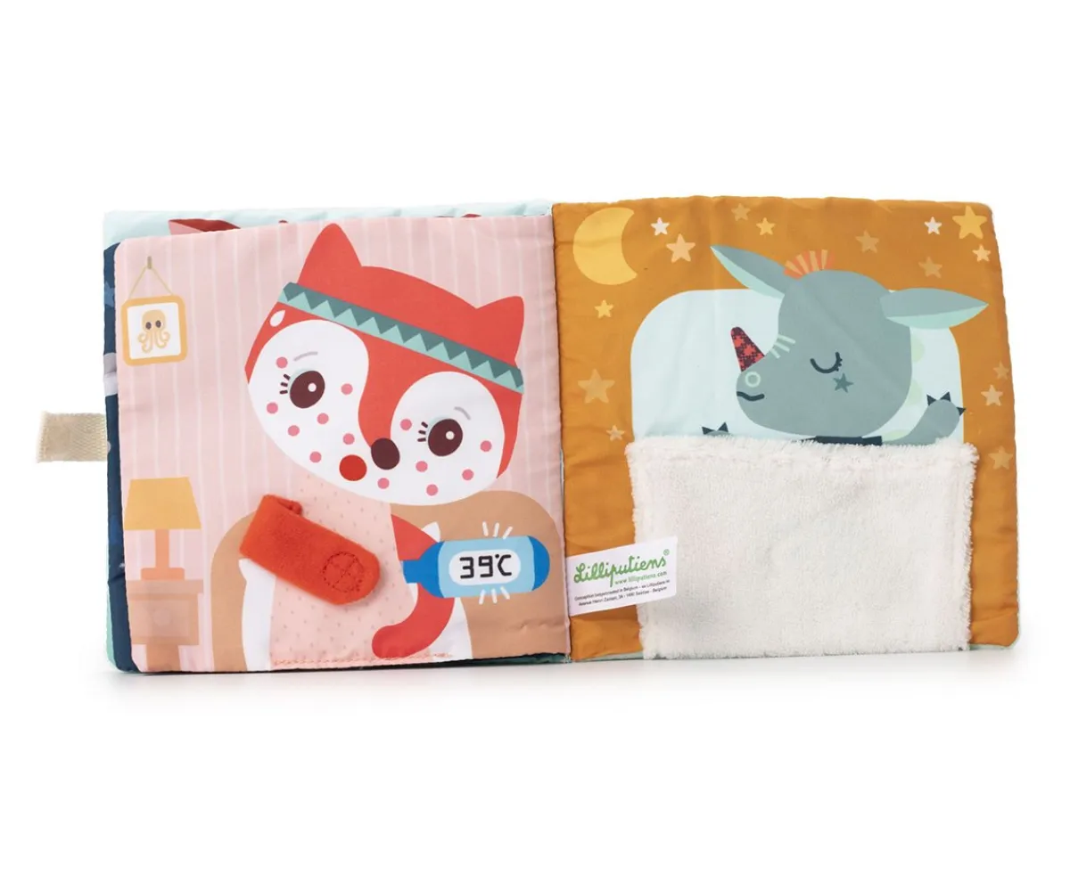 Juguetes Para Niños De 18 Meses^Lilliputiens Libro Tela JOE y su Peluche