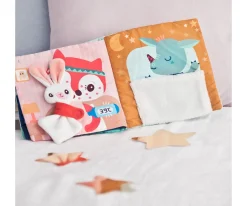 Juguetes Para Niños De 18 Meses^Lilliputiens Libro Tela JOE y su Peluche